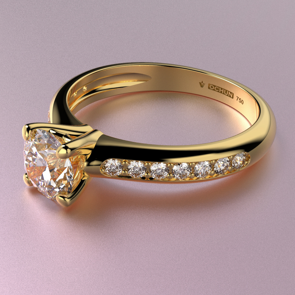dividir Sympton melón Anillo de compromiso de diamante: una promesa inquebrantable | Ochun Joyeros