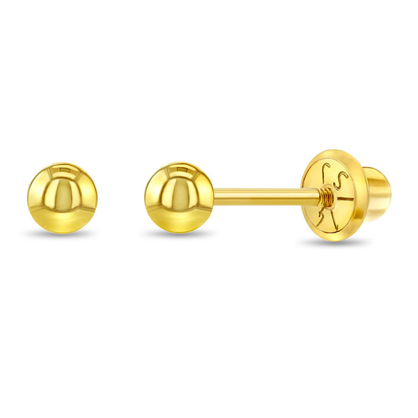 Aretes-de-3mm-para-niñas-pequeñas-en-oro-amarillo-14k