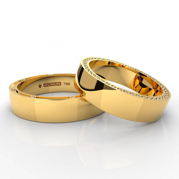 Maille - Anillos de Matrimonio Oro 18K - Ochun Joyeros - Ochun Joyeros