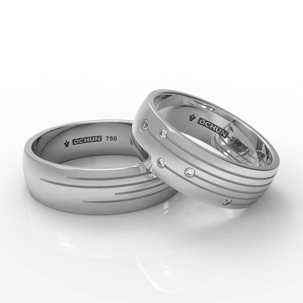 Eider - Anillos De Matrimonio Oro 18K - Ochun Joyeros - Ochun Joyeros