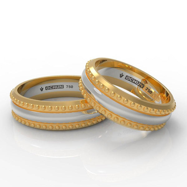 Forelsket - Anillos De Matrimonio Oro 18K - Ochun Joyeros - Ochun Joyeros