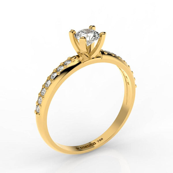 Miel Honey - Anillos de Compromiso Oro 18K - Ochun Joyeros - Ochun Joyeros