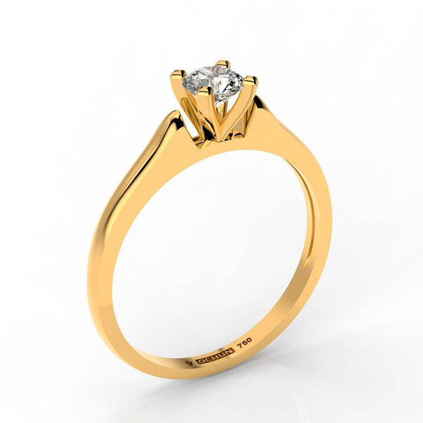 Ánthos - Anillos de Compromiso Oro 18K- Ochun Joyeros - Ochun Joyeros