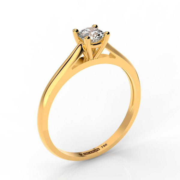 Penélope - Anillos de Compromiso Oro 18K - Ochun Joyeros - Ochun Joyeros