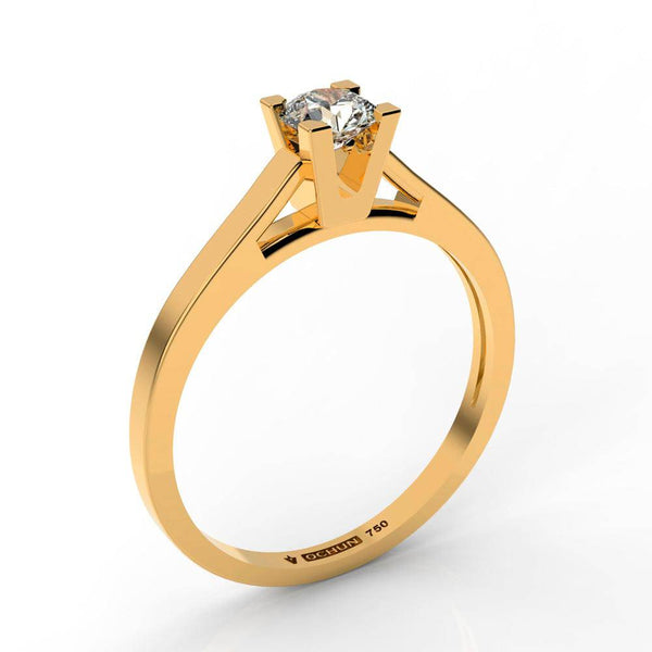 Beatrice - Anillos de Compromiso Oro 18K - Ochun Joyeros - Ochun Joyeros