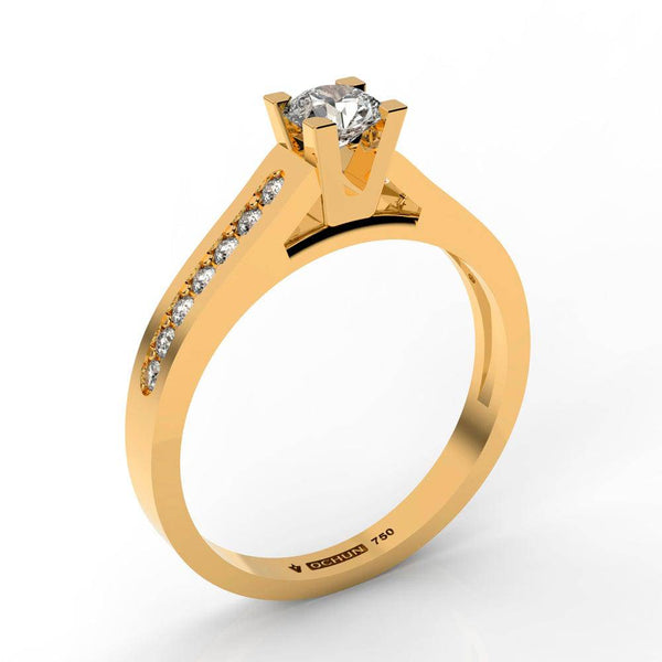 Beatricia - Anillos de Compromiso Oro 18K - Ochun Joyeros - Ochun Joyeros