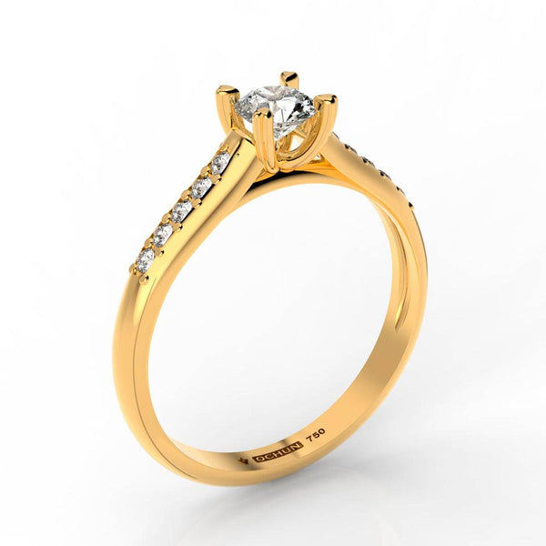 Kaláthi Free - Anillos de Compromiso Oro 18K - Ochun Joyeros - Ochun Joyeros