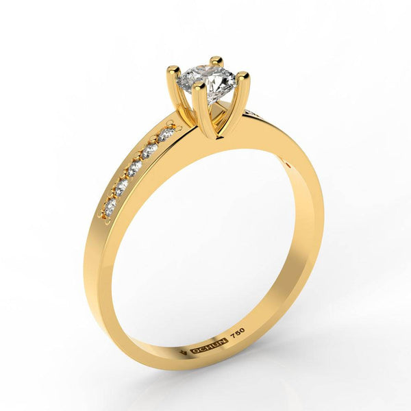 Eirene Peace - Anillos de Compromiso Oro 18K - Ochun joyeros - Ochun Joyeros