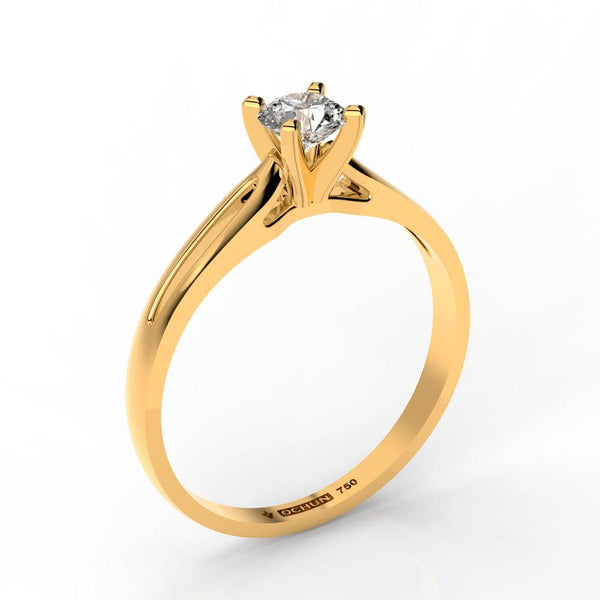 Samantha - Anillos de Compromiso Oro 18K - Ochun Joyeros - Ochun Joyeros