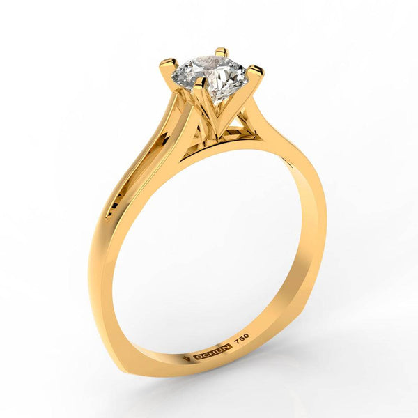 Kalila - Anillos de Compromiso Oro 18K - Ochun Joyeros - Ochun Joyeros