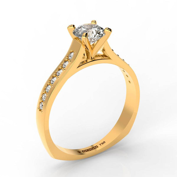 Kalila Regia - Anillos de Compromiso Oro 18K - Ochun Joyeros - Ochun Joyeros