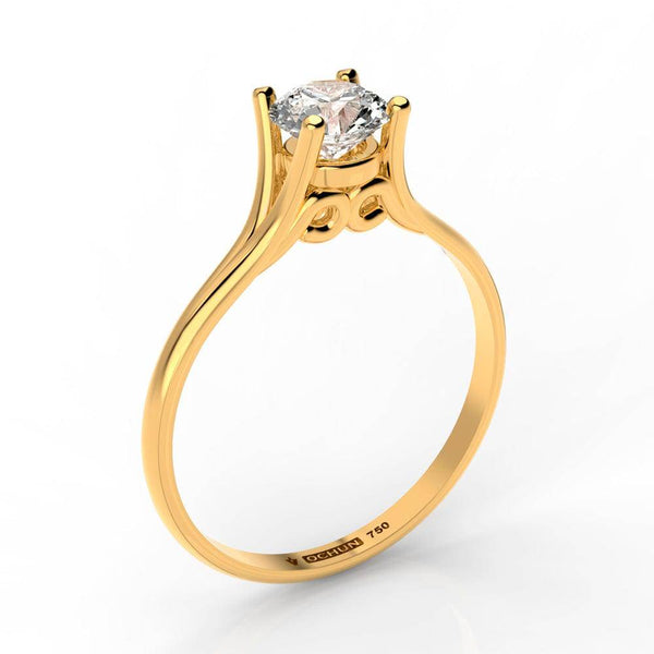 Salinkári - Anillos de Compromiso Oro 18K - Ochun Joyeros - Ochun Joyeros