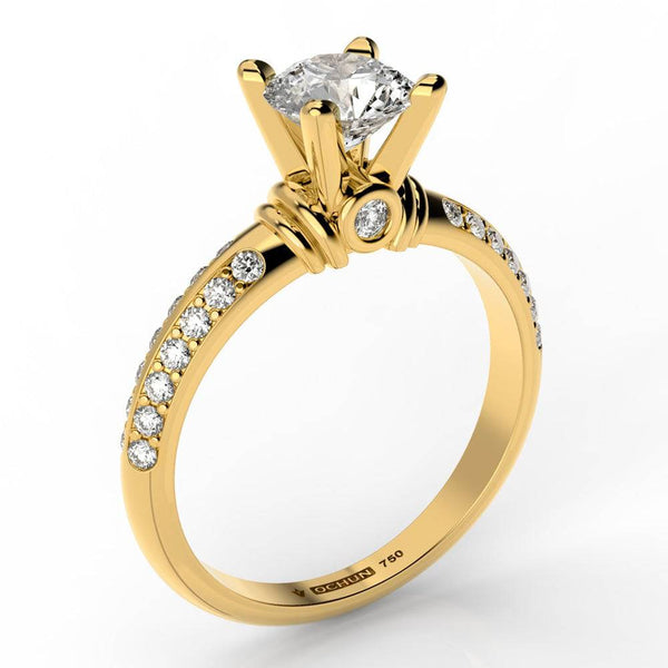 Arellys Alba - Anillos de Compromiso Oro 18K - Ochun Joyeros - Ochun Joyeros