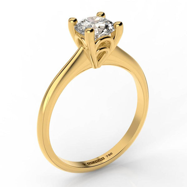 Ava - Anillos De Compromiso Oro 18K - Ochun Joyeros - Ochun Joyeros