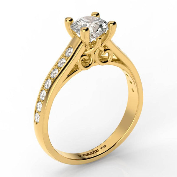 Camila Spirit - Anillos De Compromiso Oro 18K - Ochun Joyeros - Ochun Joyeros