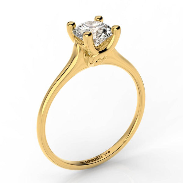 Elisa - Anillos De Compromiso Oro 18K - Ochun Joyeros - Ochun Joyeros
