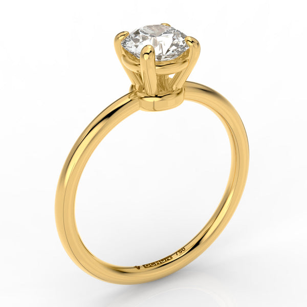 Astrid - Anillos De Compromiso Oro 18K - Ochun Joyeros - Ochun Joyeros