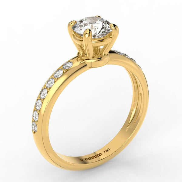 Astrid Lux - Anillos De Compromiso Oro 18K - Ochun Joyeros - Ochun Joyeros