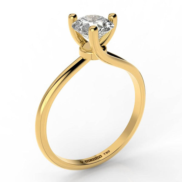 Triana - Anillos De Compromiso Oro 18K - Ochun Joyeros - Ochun Joyeros