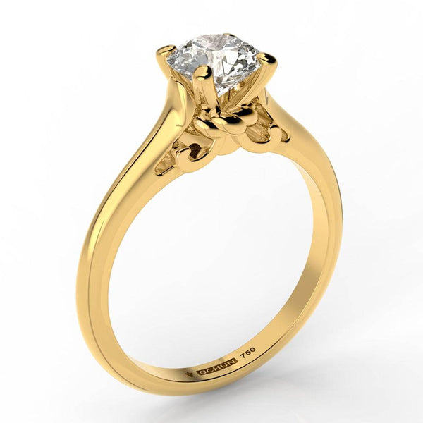 Donata - Anillos De Compromiso Oro 18K - Ochun Joyeros - Ochun Joyeros