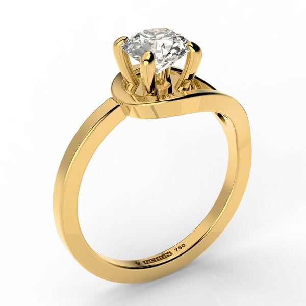 Cravate Amour - Anillos De Compromiso Oro 18K - Ochun Joyeros - Ochun Joyeros