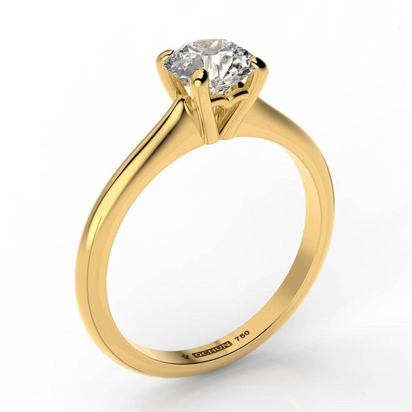 Frigga - Anillos De Compromiso Oro 18K - Ochun Joyeros - Ochun Joyeros